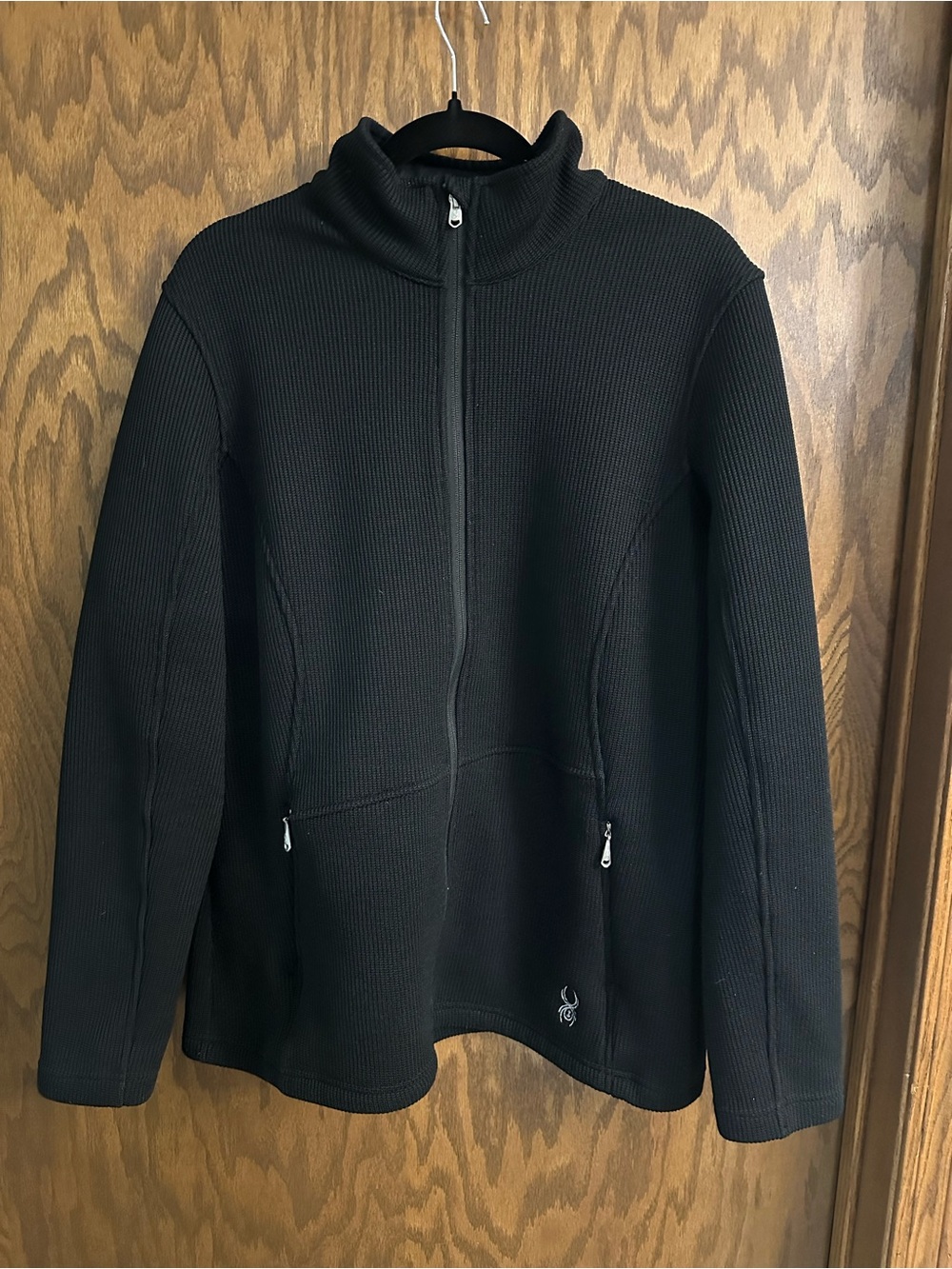 Men’s Spyder Core Sweater XXL Black Full Zip Jacket